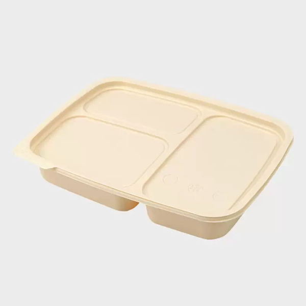 Cornstarch Tray Type Lunch Box